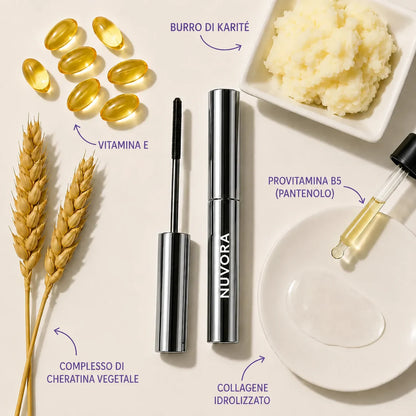 Nuvora - Mascara allungante e nutriente