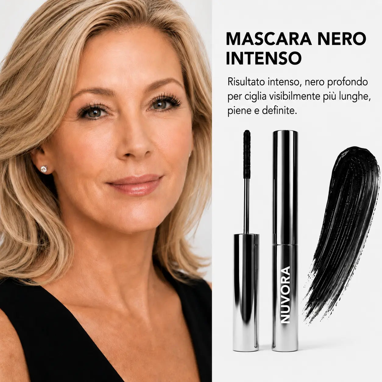 Nuvora - Mascara allungante e nutriente